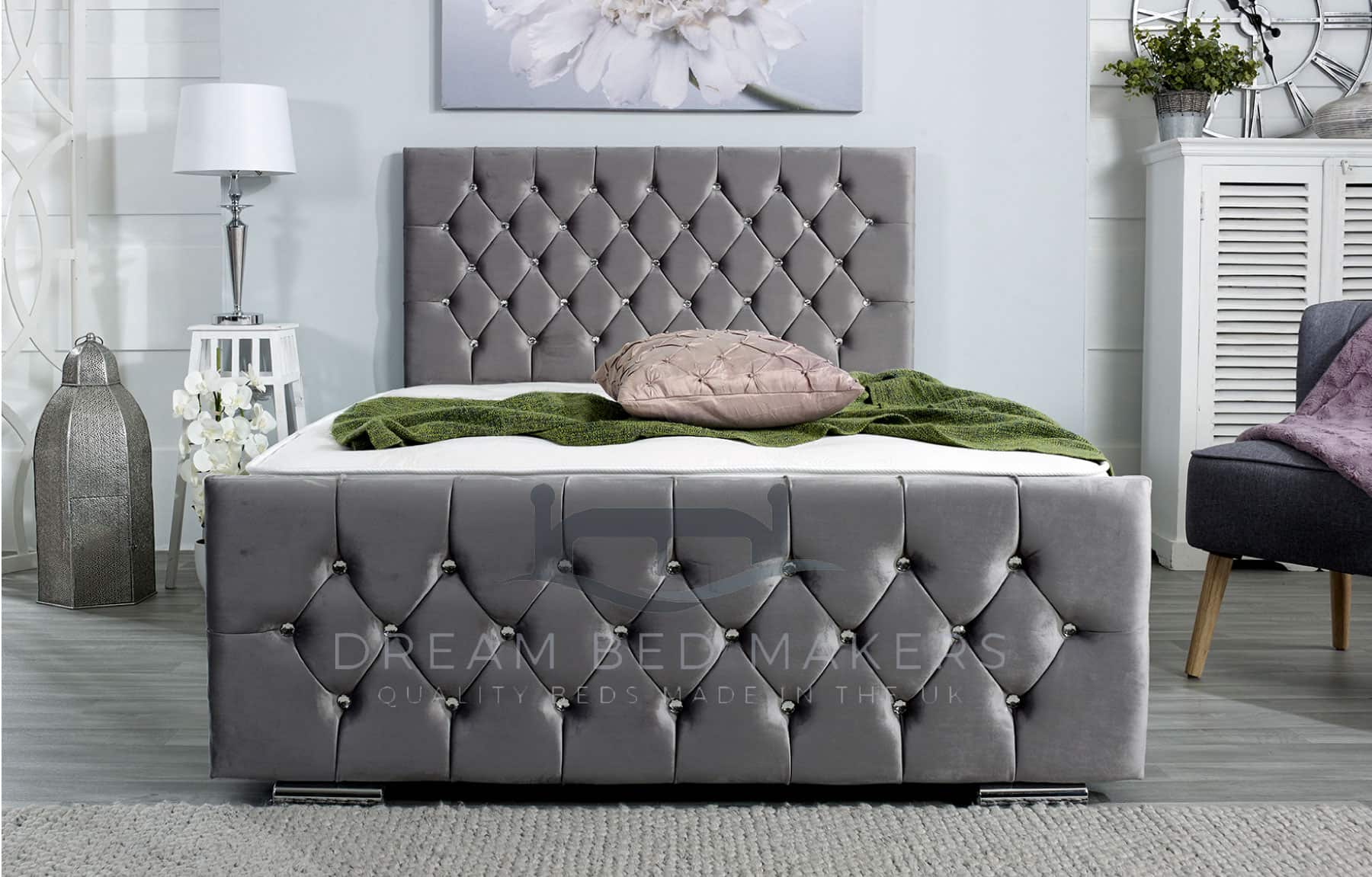 Belle Upholstered Bed Frame