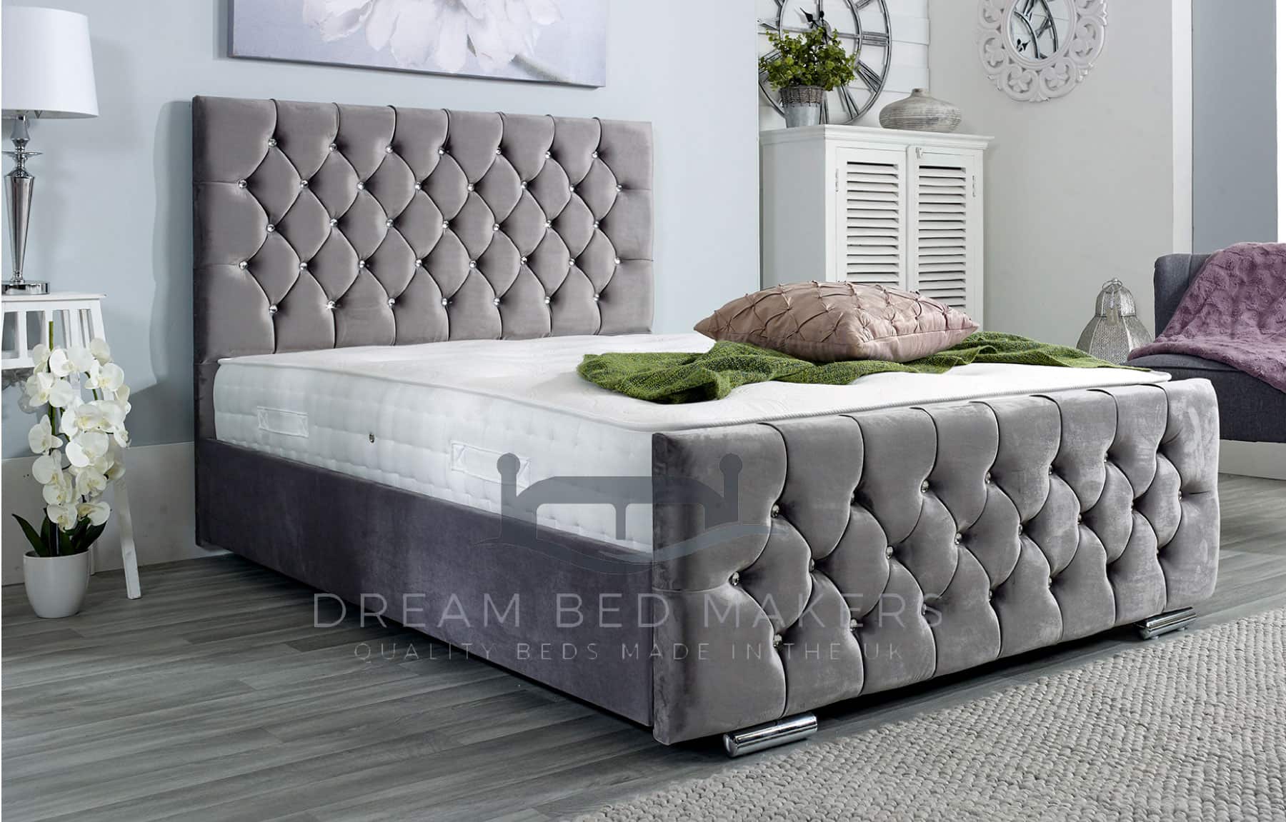 Belle Upholstered Bed Frame