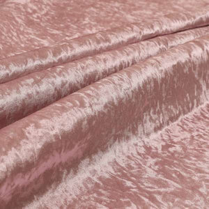 Crushed Velvet Baby Pink