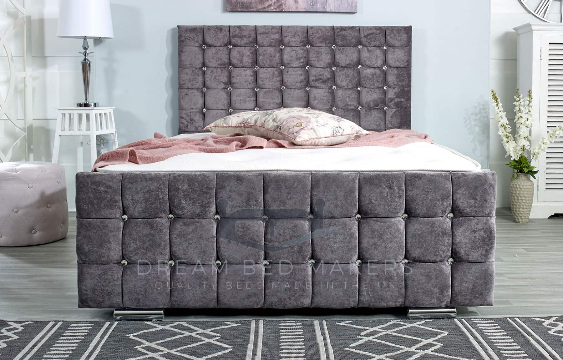 Ivy Upholstered Bed Frame