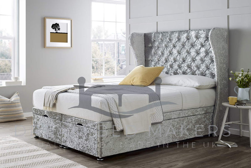 Wingback MonteCarlo Divan Ottoman