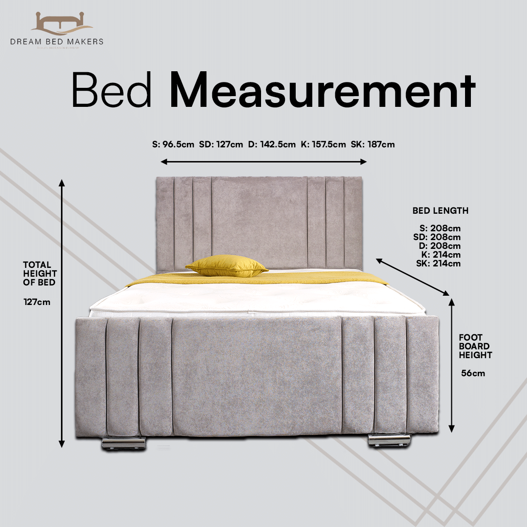 Charlie Upholstered Bed Frame
