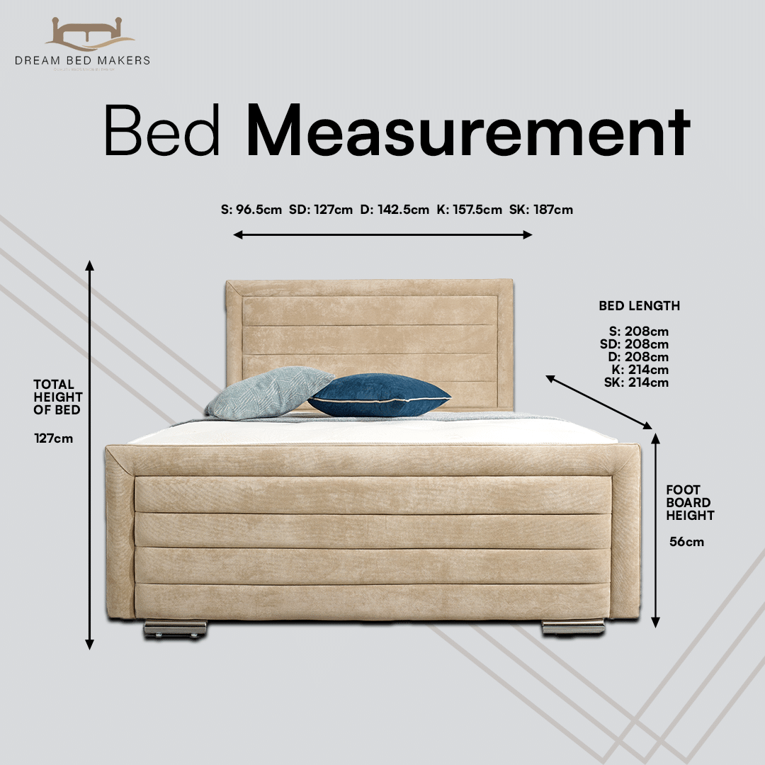 Elise Upholstered Bed Frame