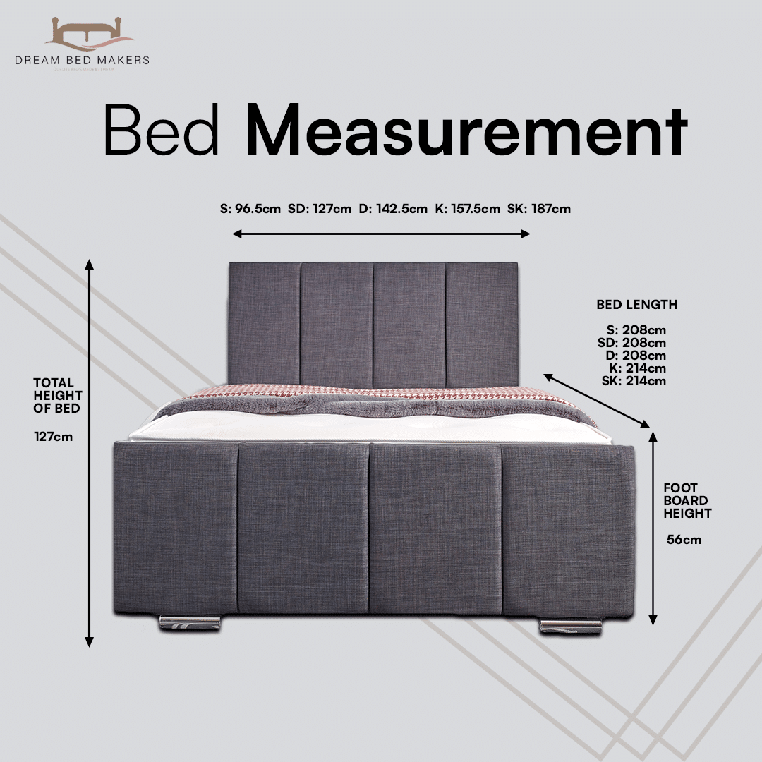 Grace Upholstered Bed Frame