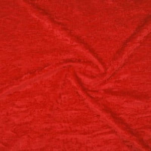 Crushed Velvet Red