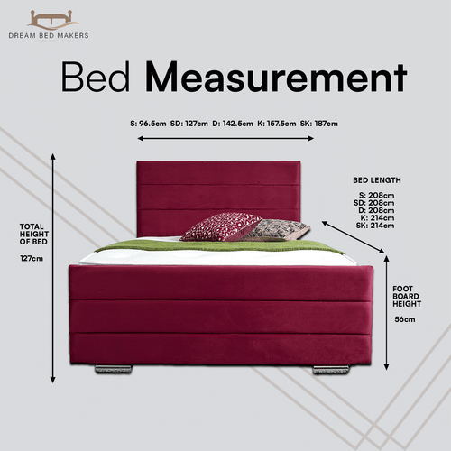 Coco Upholstered Bed Frame